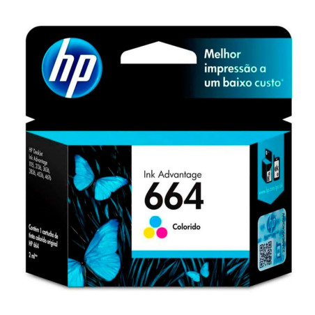 HP | F6V28AL | CARTUCHO HP TRICOLOR 664 HP DESKJET INK ADVANTAGE 11152135363538354675
