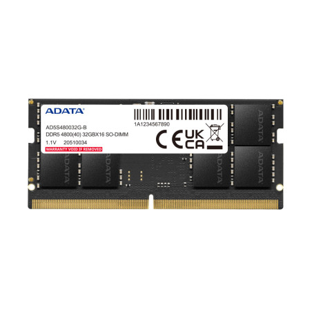 ADATA | AD5S480032GS | MEMORIA ADATA RAM PORTATIL DDR5 32GB BUS