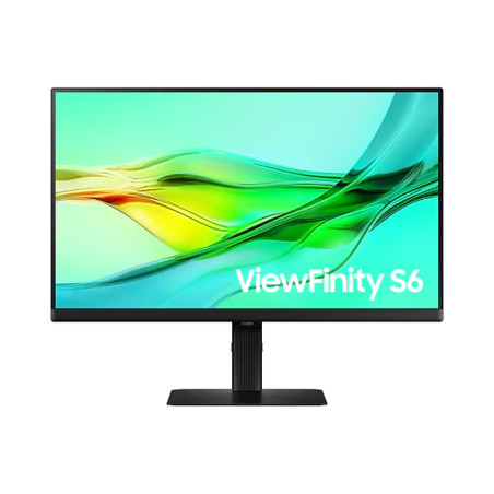 SAMSUNG | LS24D600UANXZA | Monitor Samsung Plano IPS 24 ColorNegro Brillo 350 cdm2 Relacion de aspecto 169  Altura Ajustable 