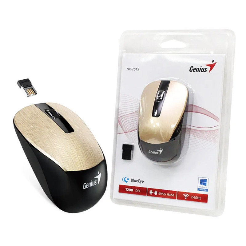GENIUS | 31030019401 | Mouse GENIUS NX 7015 Inalambrico COLOR