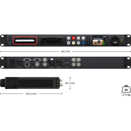 HyperDeck Studio HD Pro - Blackmagic: