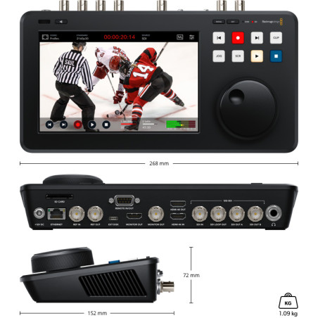 Blackmagic HyperDeck Shuttle 4K Pro 2TB: