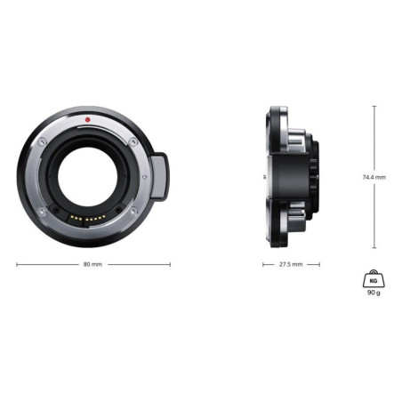 Blackmagic URSA Mini Pro EF Mount - Captura imágenes profesionales