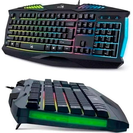 GENIUS | 31310475101 | Teclado gamer GENIUS Gx Iluminacin led con 7