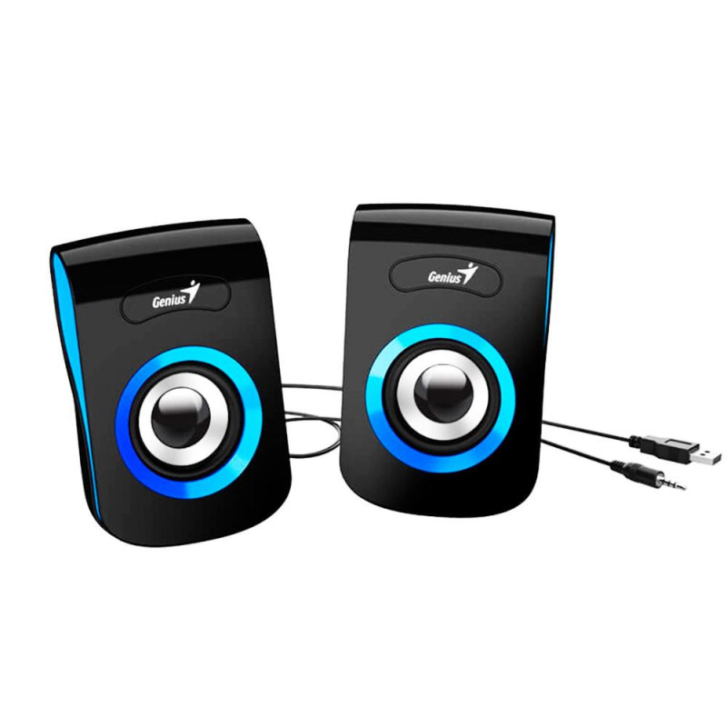 GENIUS | 31730026403 | Parlante GENIUS Estereo Sp-Q180 USB Power COLOR
