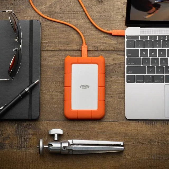 Disco Duro Portátil LaCie Rugged 2TB USB-C – Resistente y Compacto - Imagen 5