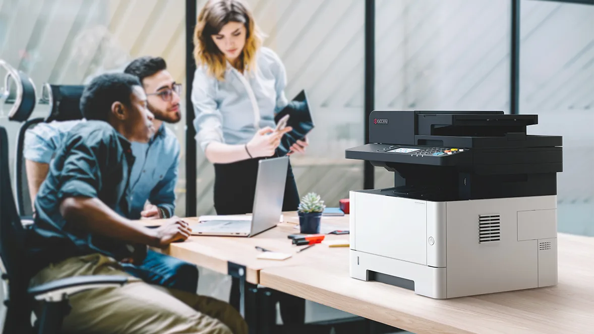 Kyocera ECOSYS MA4000wifx/L – Multifuncional láser A4 monocromo con impresión, copia, escaneo y fax - Imagen 2