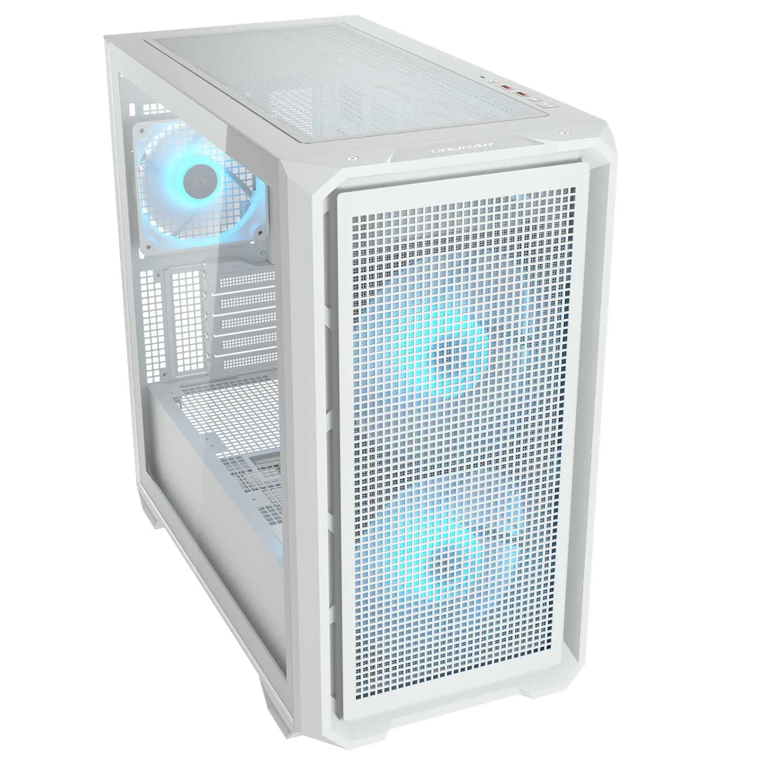 CHASIS COUGAR MX600 MINI RGB BLANCA - Imagen 2