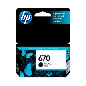 HP Cartuchos Nro 670 | Tintas Individuales Amarillo, Azul, Magenta