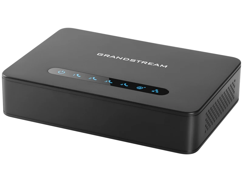 GRANDSTREAM HT-814-V2 ATA de 4 puertos FXS con Router NAT Gigabit