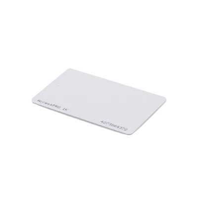 ACCESSPRO ACCESS-CARD-M1K Tarjeta MIFARE Classic / Tipo ISO Card / Memoria 1Kb / Imprimible / Frecuencia 13.56 Mhz/ Formato CR80