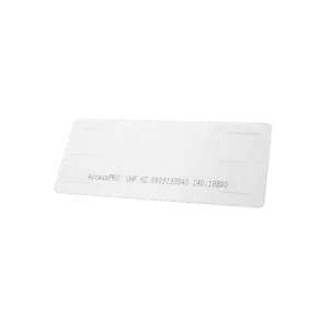ACCESSPRO ACCESS-TAG UHF TAG Adherible Tipo Etiqueta / EPC GEN 2 / Se Adhiere al Cristal del Vehículo / Compatible con Lectoras de Largo Alcance PRO12RF