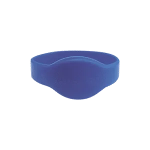 ACCESSPRO ACCESSWB74M1K Manilla Mifare 13.56 MHz / 74 mm de Diámetro / Color Azul / Soporta Agua / Aplicaciones en Hoteles, Piscinas, Playas etc.