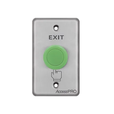 ACCESSPRO APBHVC Botón Tipo Hongo Color Verde / NO, NC, COM / Acción Momentánea