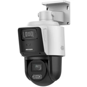 HIKVISION DS-2SE3C404MWG-E/14 [TandemVu] Domo PT IP 4 Megapixel con Cámara Panoramica 6 Megapixel / 30 mts IR / IP66 / WDR / PoE+ / Entrada-Salida de Audio y Alarma / Ultra Baja Iluminación / Micro SD