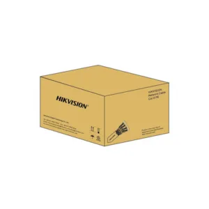 HIKVISION DS1LN6OUSPE Bobina de Cable de 305 m (1000 ft) Cat 6 / 100% Cobre / Color Negro / Uso en Exterior / Cuerda de Rasgar