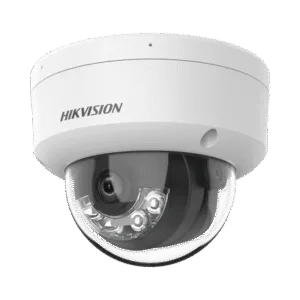 HIKVISION DS-2CD1163G2-LIUF DOMO IP 6 MP / LENTE 2.8 MM / 30 MTS IR EXIR / 20 MTS LUZ BLANCA / MIC INTEGRADO / IP67 / IK08 / H.265+ / ACUSENSE LITE
