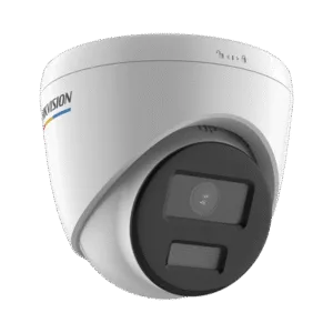 HIKVISION DS-2CD1327G0-L(C) Turret IP 2 Megapixel / Imagen a Color 24/7 / PoE / Lente 2.8 mm / Luz Blanca 30 mts / Exterior IP67 / dWDR / ColorVu / H.265+ / Onvif