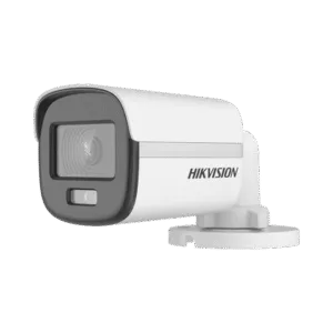 HIKVISION DS-2CE10DF0T-PF Bala TURBOHD 2 Megapixel / Imagen a color 24/7 / Lente 2.8 mm / Luz Blanca 20 mts / Exterior IP67 / TVI-AHD-CVI-CVBS / dWDR