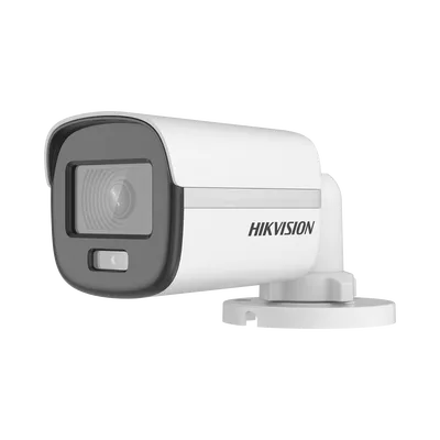 HIKVISION DS-2CE10DF0T-PF Bala TURBOHD 2 Megapixel / Imagen a color 24/7 / Lente 2.8 mm / Luz Blanca 20 mts / Exterior IP67 / TVI-AHD-CVI-CVBS / dWDR