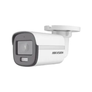 HIKVISION DS-2CE10KF0T-FS Bala TURBOHD 3K (5MP) / Lente 2.8 mm / Micrófono Integrado / Imagen a Color 24/7 / Luz Blanca 20m / Exterior IP67 / dWDR / 4 Tecnologías