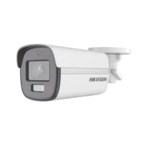 HIKVISION DS-2CE12KF0T-FS Bala TURBOHD 3K (5MP) / Lente 2.8mm / Micrófono Integrado / Imagen a color 24/7 / Luz Blanca 40 mts / Exterior IP67 / dWDR / 4 Tecnologías