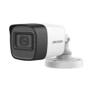 HIKVISION DS-2CE16D0T-ITPFS Bala TURBOHD 2 Megapixel / Gran Angular 106° / Lente 2.8 mm / Audio por coaxitron / 25 mts IR EXIR / Exterior IP67 / 4 Tecnologías / dWDR