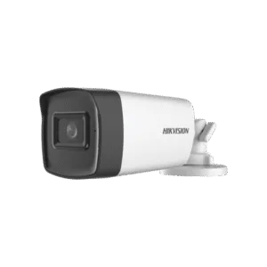 HIKVISION DS2CE17H0TIT3FS AUDIO POR COAXITRON Bala TURBOHD 5 Megapixeles / Lente 2.8 mm / Exterior IP67 / 40 mts IR EXIR / dWDR / 4 Tecnologías