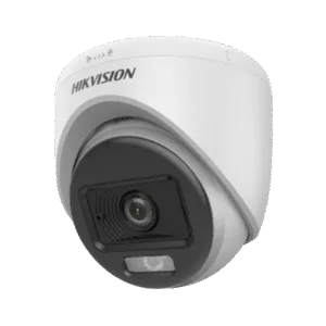 HIKVISION DS-2CE70DF0T-LPFS Turret de 2 MP / HIBRIDA B/N - Color VU / IR 20 MTS / Lente 2.8 mm / Luz Blanca 20 mts