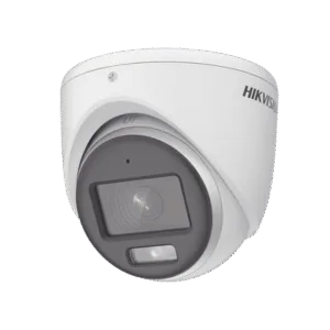 HIKVISION DS-2CE72KF0T-FS Turret TURBOHD 3K (5MP) / Micrófono Integrado / Lente 2.8 mm / Imagen a color 24/7 / 40 mts Luz Blanca / Exterior IP67 / dWDR / 4 Tecnologías