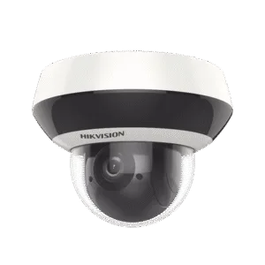 HIKVISION DS-2DE2A404IW-DE3(C0)(S6)(C) Mini Domo PTZ IP 4 Megapixel / 4X Zoom / H.265+ / 20 mts IR EXIR / WDR / PoE / IK10 /Exterior IP66 / DarkFighter / Micrófono Integrado