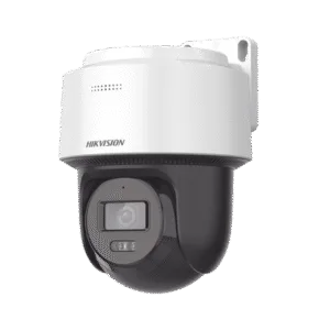 HIKVISION DS-2DE2C400MWG-E Domo PT IP 4 Megapixel / Lente 2.8 mm / Luz Blanca 30 mts / dWDR / PoE / IP66 / Micrófono y Bocina Interconstruido / Micro SD / Incluye Montaje de Pered y Techo