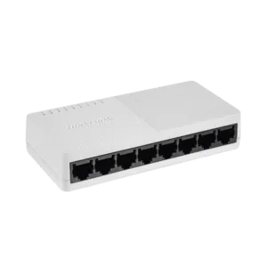 HIKVISION DS-3E0508D-O Switch Gigabit No Administrable de Escritorio de 8 Puertos 10 / 100 / 1000 Mbps / Diseño Compacto y Estetico