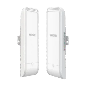 HIKVISION DS-3WF3000-EI-5AC/P Kit Punto de Acceso (AC) PTP y PTMP en 5 GHz / PoE / Hasta 867 Mbps / Salida PoE (alimenta una camara) / Antena Sectorial de H: 50° / MIMO 2X2 / 8 dBi de Ganancia / Uso en Exterior /