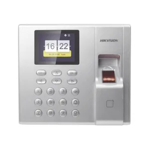 HIKVISION DS-K1T8003MF Terminal de Control de Acceso y Asistencia compatible con APP Hik-Connect (P2P) / Stand Alone / Lectura de Huella y de Tarjetas Mifare