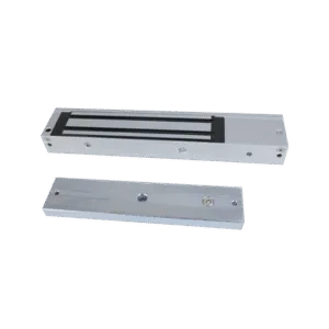 HIKVISION DS-K4H255S Chapa Magnética de 600 Lbs (272 Kg) / Montaje en Puerta Normal o de Vidrio / Certificado CE / Uso en Interior / Magnetismo Anti-residual