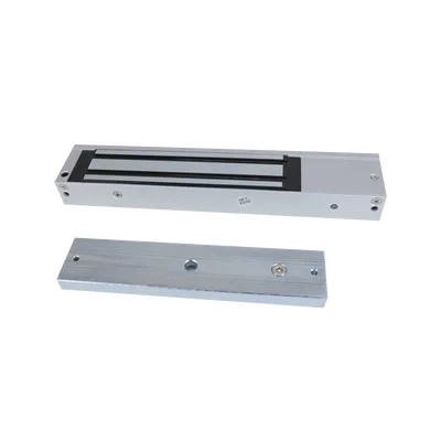 HIKVISION DS-K4H255S Chapa Magnética de 600 Lbs (272 Kg) / Montaje en Puerta Normal o de Vidrio / Certificado CE / Uso en Interior / Magnetismo Anti-residual