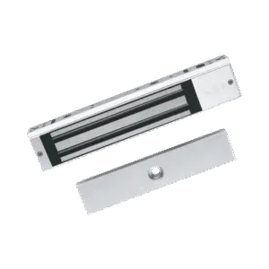 HIKVISION DS-K4H258S Electroimán de 600 Lbs (280 Kg) / Montaje en Puerta Normal o de Vidrio / Certificado CE / Para Uso en Interior / Indicador LED / Magnetismo Anti-residual