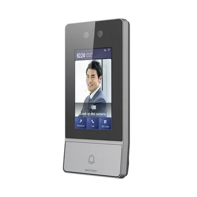 HIKVISION DS-KV9503-WBE1 Estación de Puerta de Villa IP / Reconocimiento Facial / Pantalla LCD Colorida de 4,3 Pulgadas / Nivel deProtección Superior IK08 e IP65