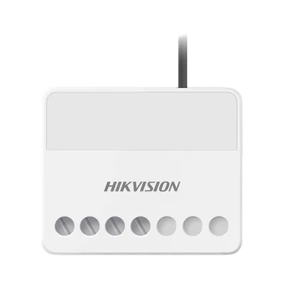 HIKVISION DS-PM1-O1H-WB (AX PRO) Interruptor Inalámbrico / 1 Salida de Relevador de 100 a 240 VCA (Max. 13A)
