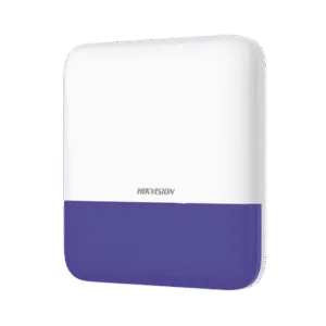 HIKVISION DS-PS1-E-WB/B (AX PRO) Sirena Inalámbrica con Estrobo Azul para Exterior IP65 / 110 dB