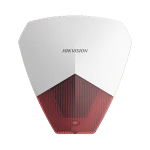HIKVISION DS-PS1-R Sirena Estrobo Cableada Hikvision / Ideal para cualquier Panel de Alarma / Roja