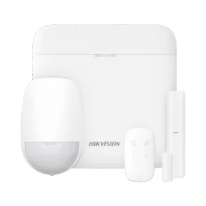 HIKVISION DSPWA48KITWB(OSTD) (AX PRO) Kit de Panel de Alarma Inalámbrico de Hikvision / Soporta 48 Zonas / Wi-Fi y Ethernet / Incluye Batería de respaldo / Compatible con los Accesorios AX PRO
