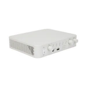 HIKVISION DS-QAE0A60G1-VB Amplificador / 2 Canales / 60W / Bluetooth / Entrada y Salida RCA / USB / 1 Entrada Micrófono / 24VCD
