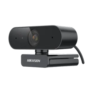 HIKVISION DS-U02 Cámara Web ALTA DENIFICIÓN (1080p) / Giro 360° / Gran Angular de 86° / Micrófono Integrado / Conector USB de 1.5 mts / Fácil de Instalar / Reducción de Ruido Inteligente