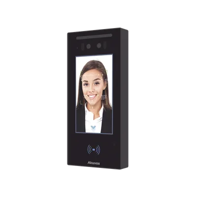 AKUVOX E16C Frente de Calle / Ideal para fraccionamientos / Programación en la nube / Notificación a app celular / Notificación por llamada telefónica / ANDROID SIP Con Reconocimiento Facial / IP65 / IK06 / Bluetooth