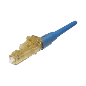 PANDUIT FLCSSCBUY Conector de Fibra Óptica LC Simplex OptiCam, Monomodo 9/125 OS2, Pre-pulido, Color Azul