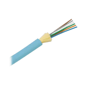 PANDUIT FODRX06Y Cable de Fibra Óptica de 6 hilos, Multimodo OM3 50/125 Optimizada, Interior, Tight Buffer 900um, No Conductiva (Dieléctrica), OFNR (Riser), Precio Por Metro