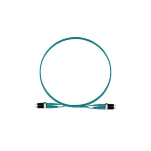 PANDUIT FZ2ELLNLNSNM002 Jumper de Fibra Optica Multimodo 50/125 OM4, LC-LC Duplex, LSZH, Color Aqua, 2 Metros