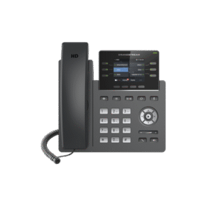 GRANDSTREAM GRP-2613 Teléfono IP Grado Operador, 3 líneas SIP con 6 cuentas, puertos Gigabit,PoE, pantalla a color 2.4", codec Opus, IPV4/IPV6 con gestión en la nube GDMS
